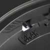 7660/24L MITRA LED SN 554 Светильник пластик/белый/черный LED 24Вт 3000/4000K D300 IP40 ALFA BLACK