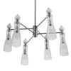 8268/6 NEOCLASSI LN26 160 хром/белый/прозрачный, металл/керамика/стекло Люстра Е14 6*40W 220V EMILY