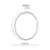 8c6878a38da7f7bf9d75497406afd305 7671/DL COLOR SN 000 Светильник пластик/белый/хром LED 48Вт 3000-6000К D435 IP43 пульт ДУ VAXIN