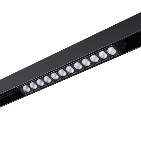 358418 SHINO NT20 152 черн Трековый светильник для низков. шинопровода IP20 LED 4000K 12W 48V FLUM