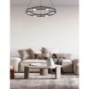 8eaf5b73dd448ddd960d07d721211103 8340/8 MODERNI LN26 254 черный, металл Люстра подвесная LED GX53 8*7W 220V TORINA