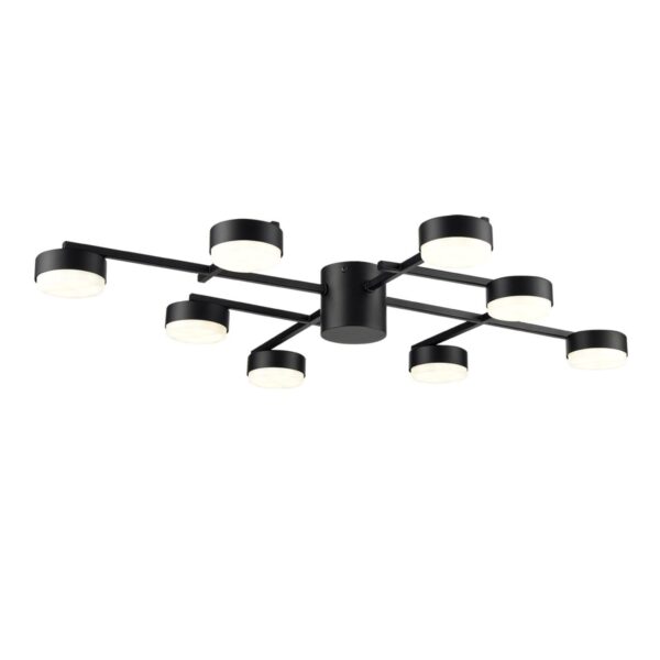 8ed2f9b4a32cd8a2f58c0c62870e7592 8186/8C COMFI LN26 247 черный, металл Люстра потолочная LED GX53 8*7W 220V DABRA