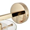 8edada74d6d0089ff48ad234e3f5e9f3 6587/1W MODERNI LN26 133 золото/прозрачный, металл/стекло Бра E14 1*40W 220V VERDI