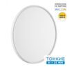 8f48300cb850bb71a7bc7f300c756ed7 7659/40L MITRA LED SN 551 Светильник пластик/белый LED 40Вт 3000/4000K D495 IP40 ALFA WHITE