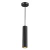 90c1347dab4f712acc4dfc57a8f0d53a 3872/1L HIGHTECH ODL19 399 черный Подвесной светильник GU10 1*50W 220V KIKO
