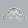 8028/80CL LEDIO LN25 000 белый, металл/акрил Потолочный светильник с ПДУ LED 80W 3000-6000К 220V OSAKA