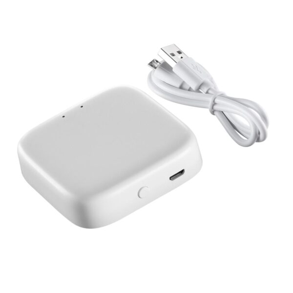 91db6f666b2b6a71ee7f0e8b434713a8 359457 GATE NT24 097 белый Интеллектуальный Bluetooth-шлюз Tuya Smart Life для умного дома 2,4ГГц IP20 EASY