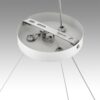 8254/9 COMFI LN26 246 белый металл Светильник подвесной LED GX53 8*7W 220V LUAZANA