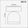 964b6a51c355aa907a88537c4ccd8ba7 358118 STREET NT19 367 темно-серый Ландшафтный светильник IP65 LED 3000К 10W 100-240V GALEATI