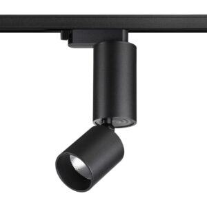 96e722c221d9cb489e975ed9c857f77a 359321 PORT NT24 210 черный Светильник трековый однофазный трехжильный IP20 LED 10W 85-265V 3000K 1100Лм TUBO
