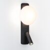 972690620d6ddc48e15f7a557b0edaf2 7048/5WL HIGHTECH ODL25 473 металл/акрил черный Настенный светильник IP20 LED 1*5W + 1*3W 2700K CRI>90 ALBERGO