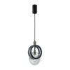 5421/17L HIGHTECH ODL_EX25 083 черный/золото/металл/стекло Подвес LED 17W 3000K 986Лм MERCURY