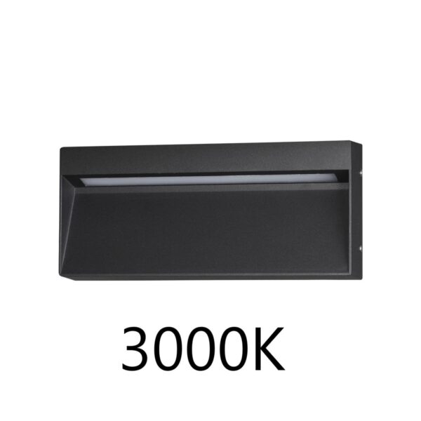 6649/5WL3 NATURE ODL25 695 черный/металл/акрил Подсветка для лестниц IP54 LED 5W 3000K 180° AC85-265V VITTY