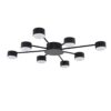 9c2bc1e86fa90e9aeed539ee4135b205 8344/8C COMFI LN26 251 черный, металл Люстра GX53 LED 8*7W 220V TORINA