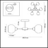 9c39ac6ede1b02119fa8b86478c42d77 5647/6C COMFI LN23 000 белый, хром Люстра потолочная E27 6*60W 220V KODI