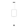 7022/27FLA HIGHTECH ODL25 283 Напольный светильник черный/металл/акрил IP20 LED 3000K 220V TEO