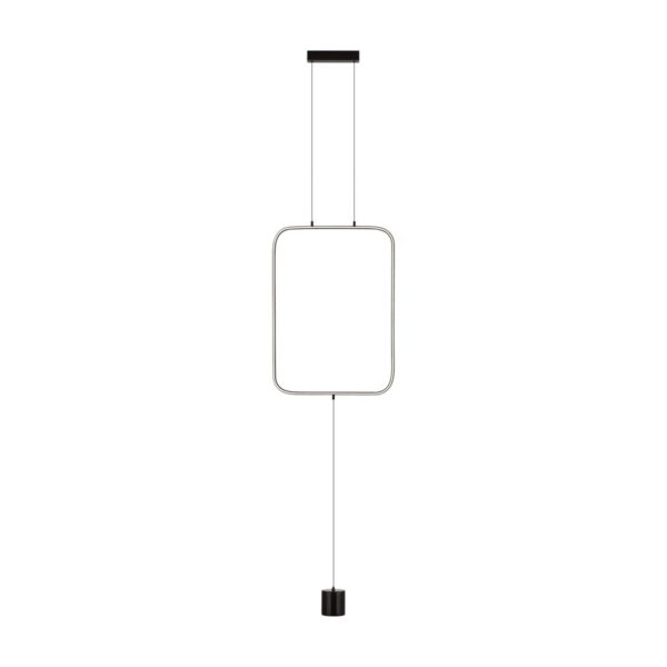 7022/27FLA HIGHTECH ODL25 283 Напольный светильник черный/металл/акрил IP20 LED 3000K 220V TEO