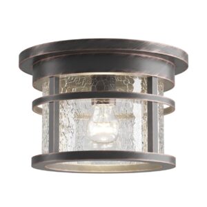 4044/1C NATURE ODL18 699 коричневый/патина Уличный потолочный светильник IP44 E27 60W 220V VIRTA