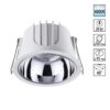 358693 SPOT NT21 462 белый/хром Светильник встраиваемый светодиодный IP20 LED 4000К 20W 100-265V KNOF