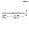 9e91f9347d9d3a71f8d4cd74c97984c5 358823 SPOT NT22 486 черный Встраиваемый светодиодный светильник IP20 LED 4000K 48W 220V ITER