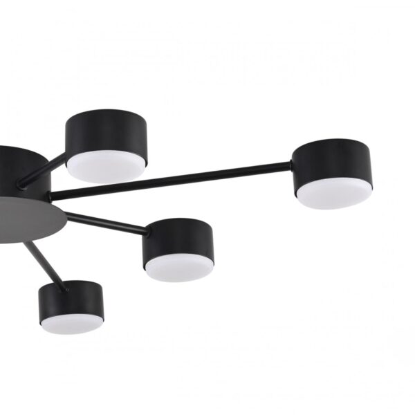 9e9e15bc786d198aa1945ed9395c3f57 8344/8C COMFI LN26 251 черный, металл Люстра GX53 LED 8*7W 220V TORINA