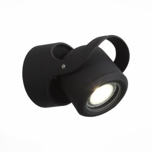 SL093.401.01_01W SL093.401.01 Светильник уличный настенный ST-Luce Черный/Черный, Прозрачный G5,3 1*3W