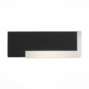 SL096.401.02_01W SL096.401.02 Светильник уличный настенный ST-Luce Черный/Белый LED 1*6W 4000K