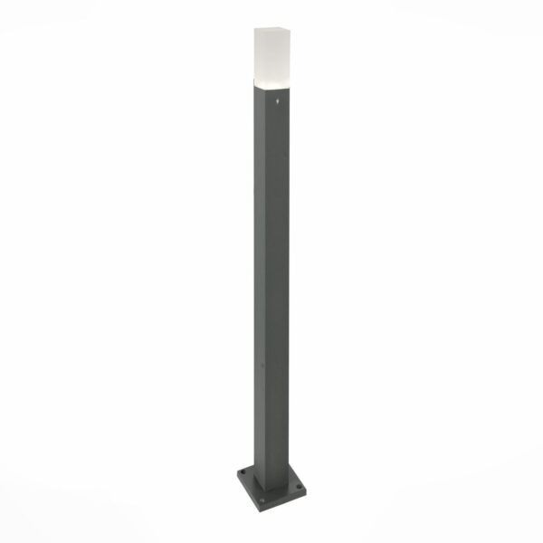 SL101.715.01_01W SL101.715.01 Светильник уличный наземный ST-Luce Серый/Белый LED 1*3W 4000K