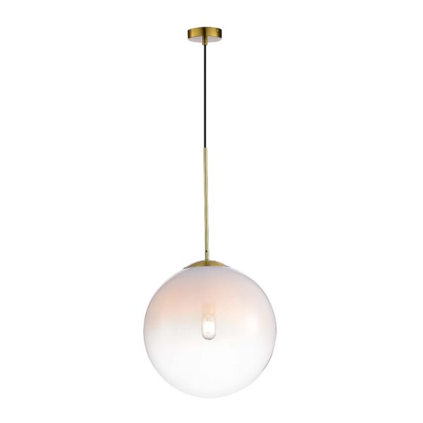 SL1190.223.01_01W SL1190.223.01 Подвес ST-Luce Золотистый/Прозрачно-белый E27 1*60W