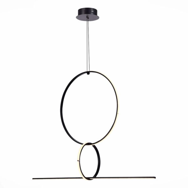 SL6113.433.01_01W SL6113.433.01 Светильник подвесной ST-Luce Черный LED 1*50W 3000K