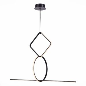 SL6113.453.01_01W SL6113.453.01 Светильник подвесной ST-Luce Черный LED 1*50W 3000K