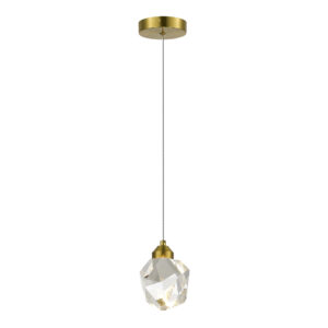SL6114.203.01_01W SL6114.203.01 Подвес ST-Luce Золотистый/Прозрачный LED 1*3W 3000K