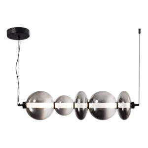 SL6119.413.40_01W SL6119.413.40 Светильник подвесной ST-Luce Черный/Дымчато-Серый LED 1*40W 3000K