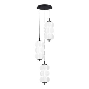 SL6121.403.03_01W SL6121.403.03 Светильник подвесной ST-Luce Черный/Белый LED 3*7,5W 3000K