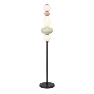 SL6134.405.01_01W SL6134.405.01 Светильник напольный ST-Luce черный/розовый, зелёный, опаловый LED 1*20W 3000K