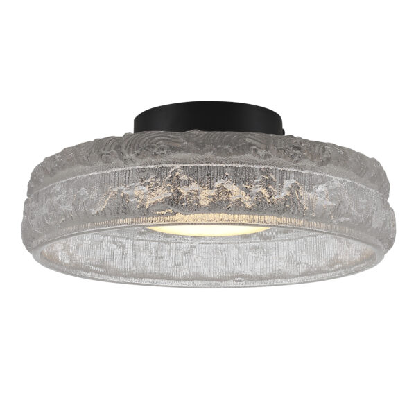SL6143.402.01_01W SL6143.402.01 Светильник потолочный ST-Luce черный/прозрачный LED 1*15W 4000K