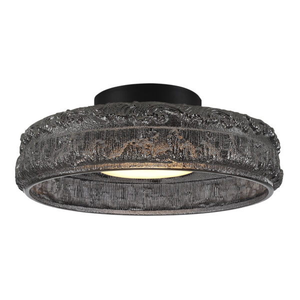 SL6143.412.01_01W SL6143.412.01 Светильник потолочный ST-Luce черный/дымчатый LED 1*15W 4000K