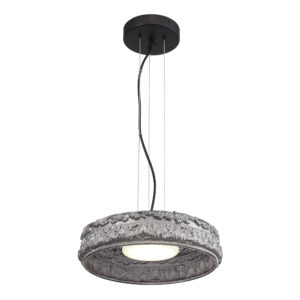 SL6143.413.01_01W SL6143.413.01 Светильник подвесной ST-Luce черный/дымчатый LED 1*15W 4000K