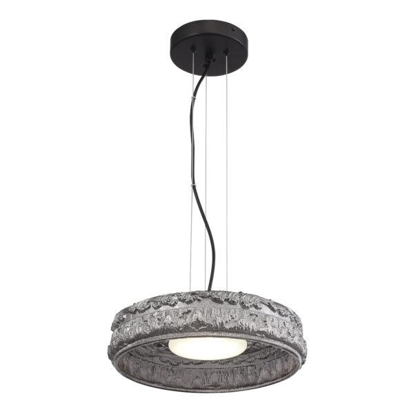 SL6143.413.01 Светильник подвесной ST-Luce черный/дымчатый LED 1*15W 4000K