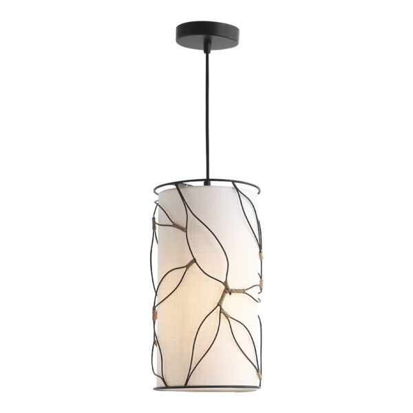 SL6228.403.01_01W SL6228.403.01 Светильник подвесной ST-Luce Черный/Бежевый E27 1*60W