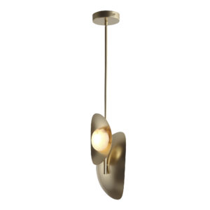 SL6229.203.02_08W SL6229.203.02 Светильник потолочный ST-Luce Золотистый/Алебастр LED 2*7W 3000K