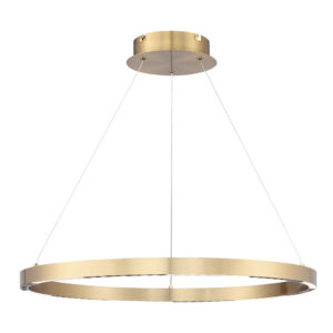 SL6238.333.01_01W SL6238.333.01 Светильник подвесной ST-Luce латунь/латунь LED 1*32W 4000K