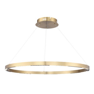 SL6238.343.01_01W SL6238.343.01 Светильник подвесной ST-Luce латунь/латунь LED 1*43W 4000K