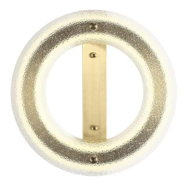 SL6245.202.01_01W SL6245.202.01 Светильник потолочный ST-Luce золотистый/Прозрачный LED 1*30W 4000K