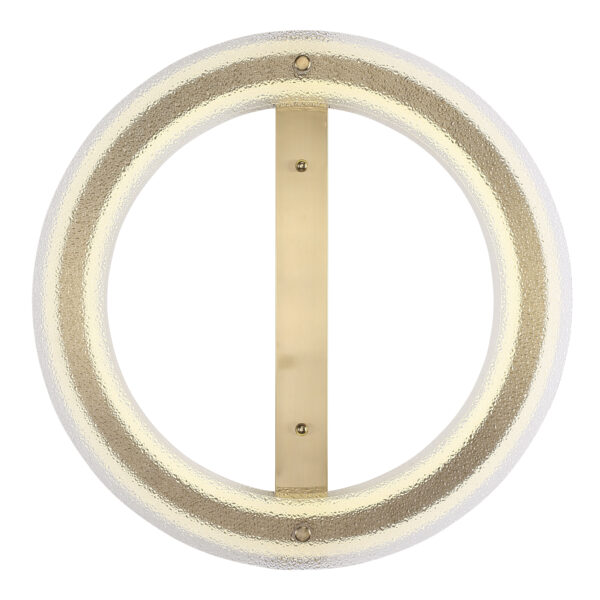 SL6245.212.01_01W SL6245.212.01 Светильник потолочный ST-Luce золотистый/Прозрачный LED 1*40W 4000K