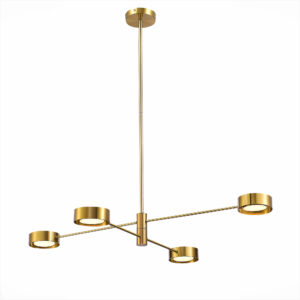 SL6504.302.04_01W SL6504.302.04 Светильник потолочный ST-Luce Латунь/Латунь LED 4*5W 3000K