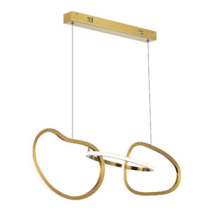 SL6505.203.26_01W SL6505.203.26 Светильник подвесной ST-Luce Золотистый/Золотистый LED 1*26W 4000K