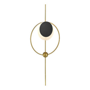 SL6507.341.01_01W SL6507.341.01 Светильник настенный ST-Luce Шампань, Черный/Белый LED 1*6W 4000K