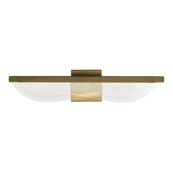 SL6509.201.01_01W SL6509.201.01 Светильник настенный ST-Luce Золотистый/Прозрачный LED 1*18W 4000K