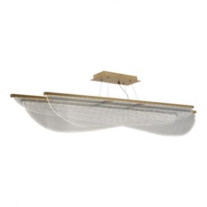 SL6509.223.01_01W SL6509.223.01 Светильник подвесной ST-Luce Золотистый/Прозрачный LED 1*60W 4000K